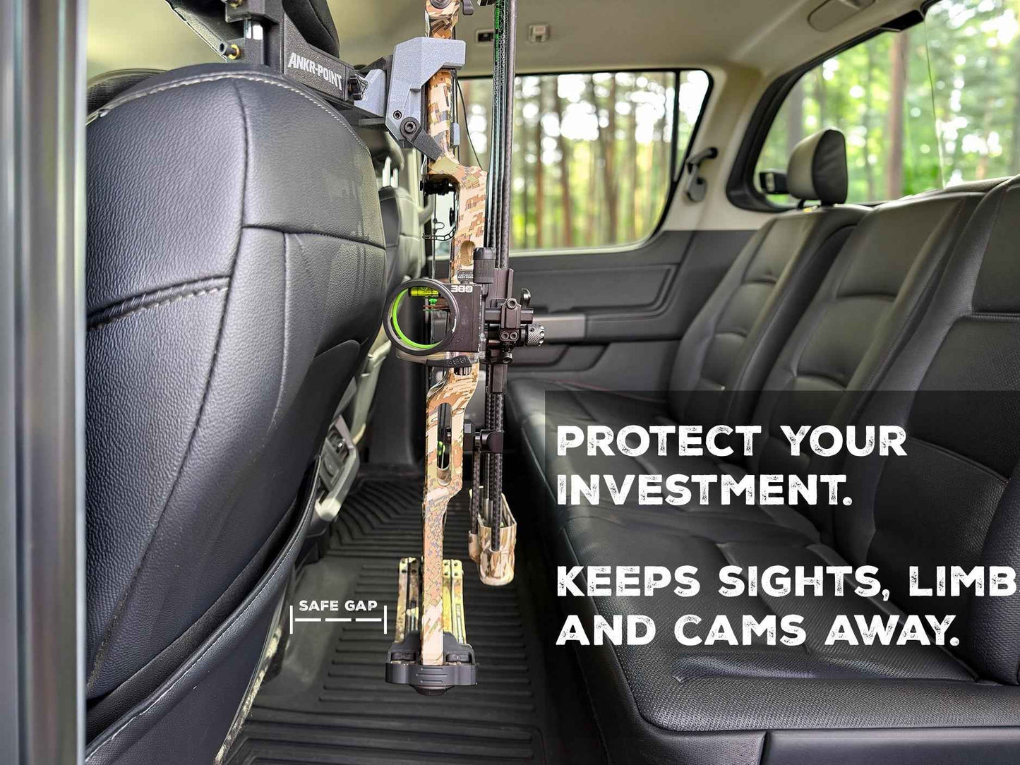 ANKR-POINT™ Bow Carrier with Wall Mount