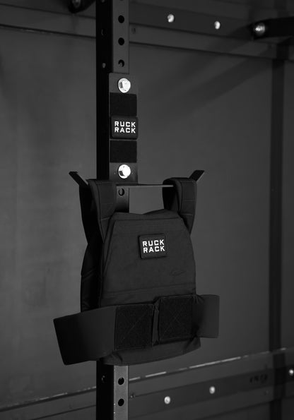 Ruck Rack® Monster | Heavy-Duty Squat Rack Mount for Rucks, Weight Vests & Tactical Gear