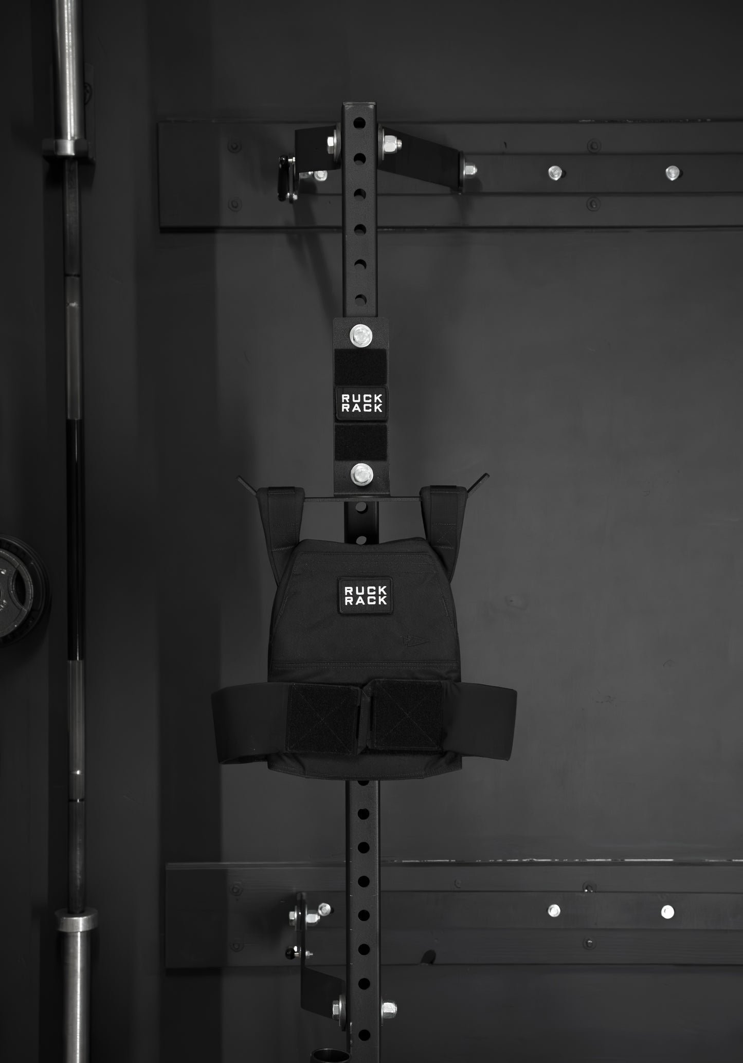 Ruck Rack® Monster | Heavy-Duty Squat Rack Mount for Rucks, Weight Vests & Tactical Gear