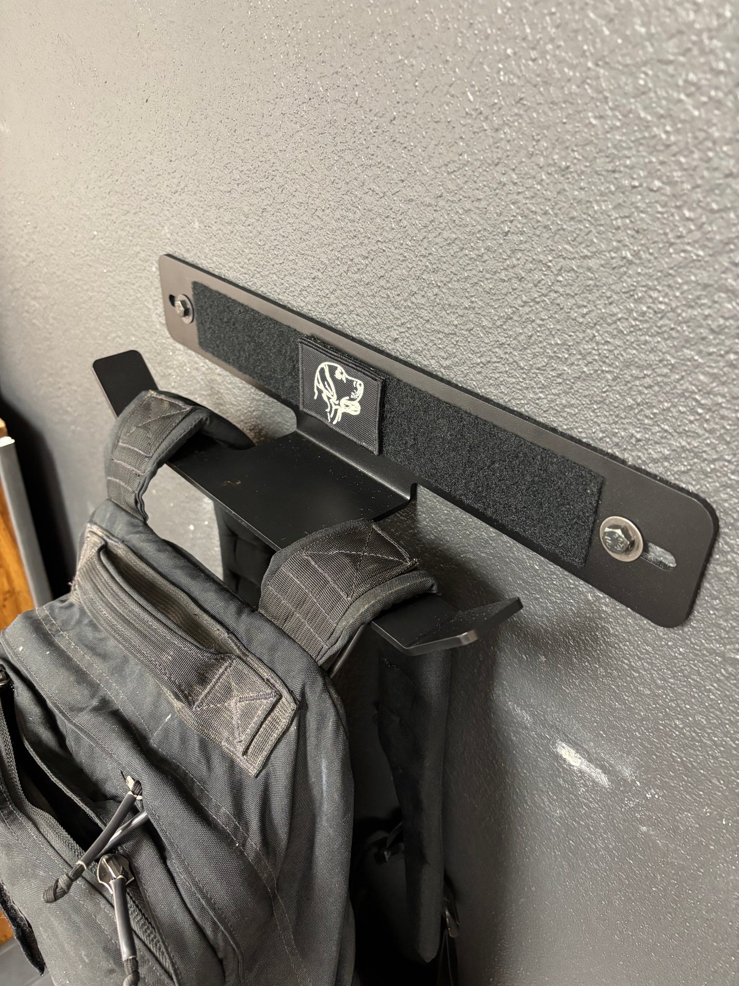 Ruck Rack® Delta | Heavy-Duty Wall Mount Storage for Rucks, Weight Vests & Tactical Gear