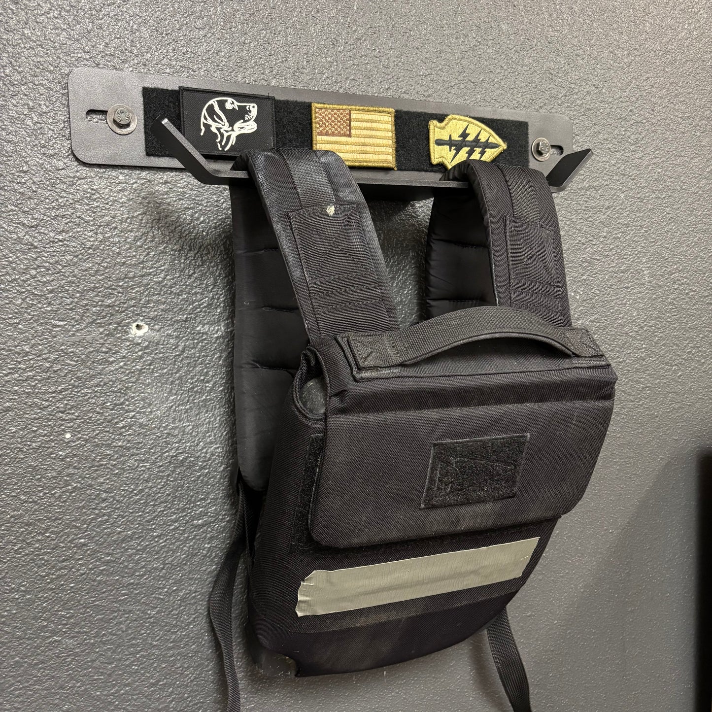 Ruck Rack® Delta | Heavy-Duty Wall Mount Storage for Rucks, Weight Vests & Tactical Gear