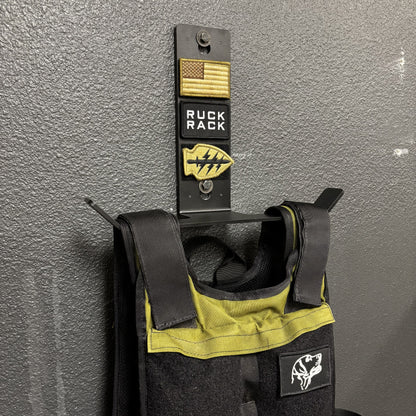 Ruck Rack® Monster | Heavy-Duty Squat Rack Mount for Rucks, Weight Vests & Tactical Gear