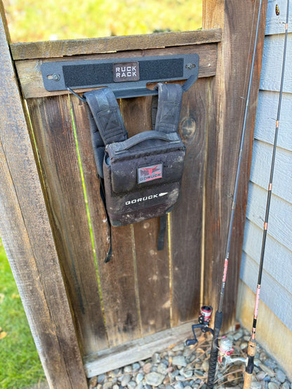 Ruck Rack® Delta | Heavy-Duty Wall Mount Storage for Rucks, Weighted Vests & Tactical Gear
