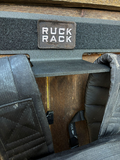 Ruck Rack® Delta | Heavy-Duty Wall Mount Storage for Rucks, Weighted Vests & Tactical Gear