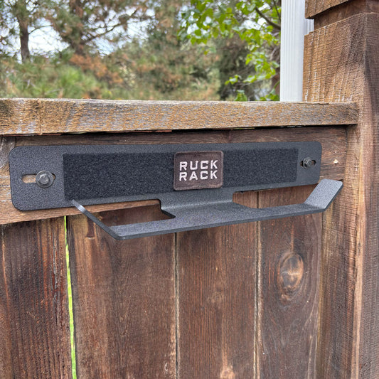 Ruck Rack® Delta | Heavy-Duty Wall Mount Storage for Rucks, Weighted Vests & Tactical Gear