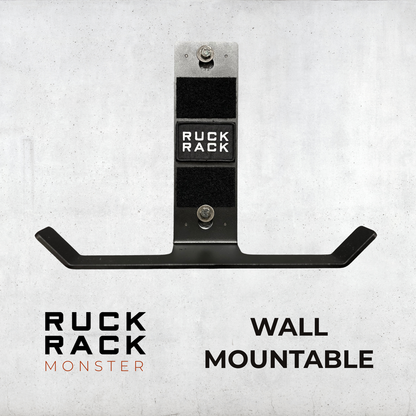 Ruck Rack® Monster | Heavy-Duty Squat Rack Mount for Rucks, Weight Vests & Tactical Gear