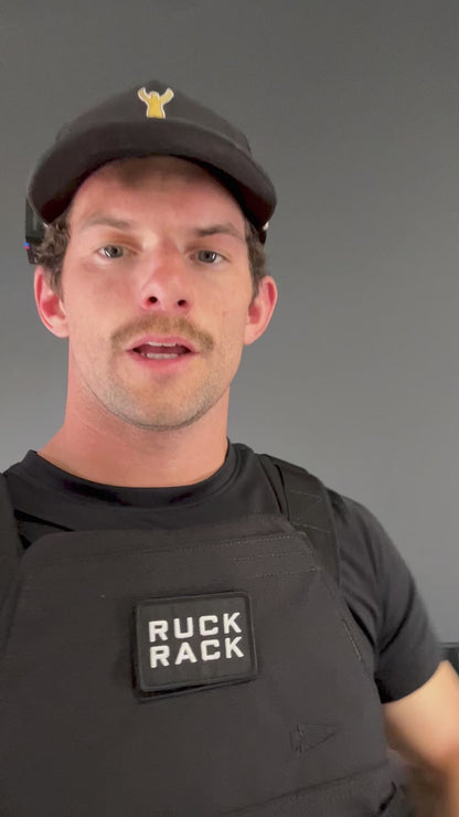 Ruck Rack® Delta | Heavy-Duty Wall Mount Storage for Rucks, Weight Vests & Tactical Gear