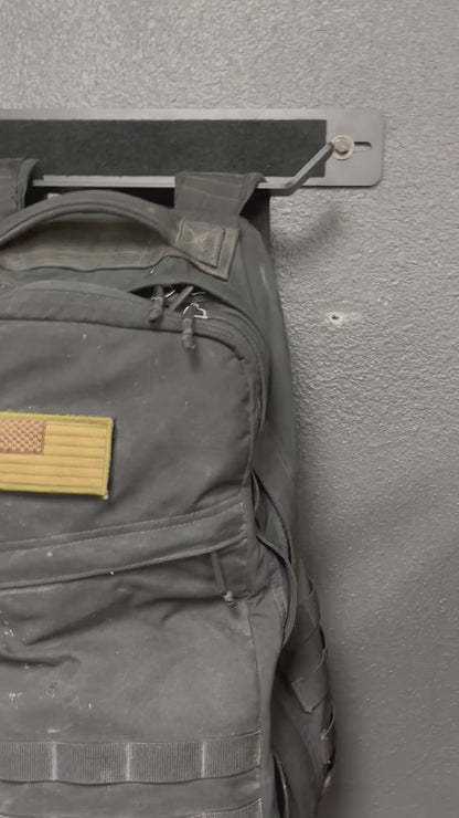 Ruck Rack® Delta | Heavy-Duty Wall Mount Storage for Rucks, Weight Vests & Tactical Gear